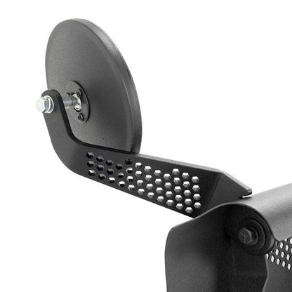 Trailline Tube Door Front Textured Black For 2007-2018 Jeep Wrangler JK Go Rhino