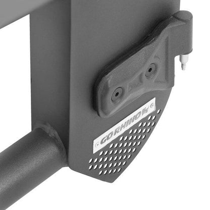 Trailline Tube Door Front Textured Black For 2007-2018 Jeep Wrangler JK Go Rhino