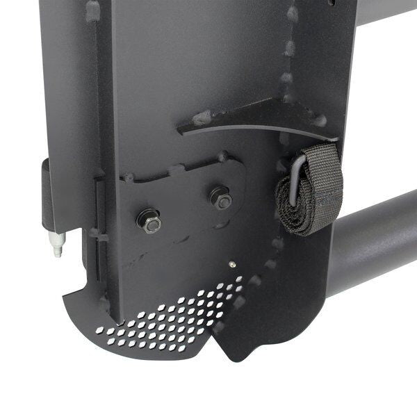 Trailline Tube Door Front Textured Black For 2007-2018 Jeep Wrangler JK Go Rhino