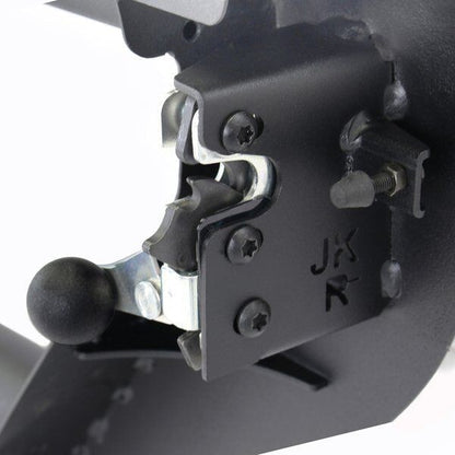 Trailline Tube Door Rear Textured Black For 2007-2018 Jeep Wrangler JK Go Rhino