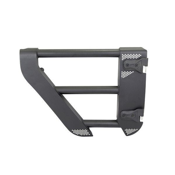 Trailline Tube Door Rear Textured Black For 2007-2018 Jeep Wrangler JK Go Rhino