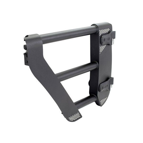 Trailline Tube Door Rear Textured Black For 2007-2018 Jeep Wrangler JK Go Rhino