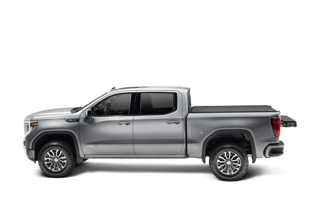 Lo Pro Tonneau Cover Black 2019 (New Body Style)-2026 Silverado/Sierra 1500 6 Foot 7 Inch Bed Truxedo