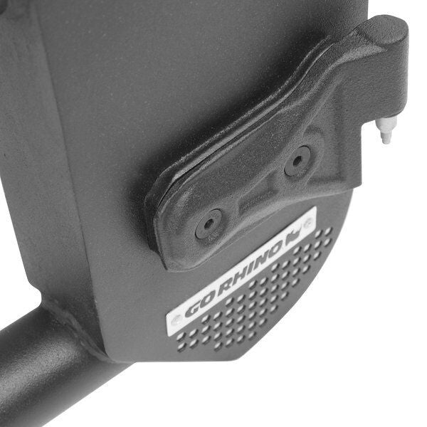 Trailline Tube Door Front Textured Black 2018-2026 Jeep Wrangler JL 2020-2025 Jeep Gladiator Go Rhino