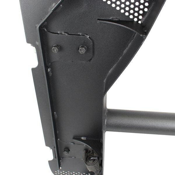 Trailline Tube Door Front Textured Black 2018-2026 Jeep Wrangler JL 2020-2025 Jeep Gladiator Go Rhino