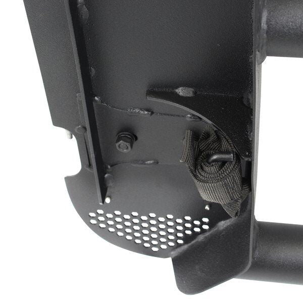 Trailline Tube Door Front Textured Black 2018-2026 Jeep Wrangler JL 2020-2025 Jeep Gladiator Go Rhino