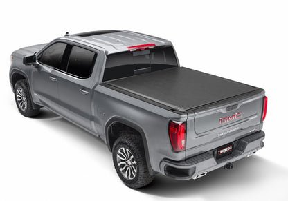 Lo Pro Tonneau Cover Black 2019 (New Body Style)-2026 Silverado/Sierra 1500/2020-2027 2500 HD/3500 HD 8 Foot Bed Truxedo