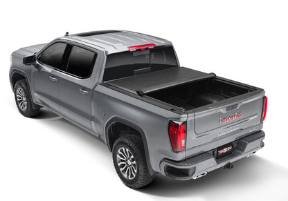 Lo Pro Tonneau Cover Black 2019 (New Body Style)-2026 Silverado/Sierra 1500/2020-2027 2500 HD/3500 HD 8 Foot Bed Truxedo