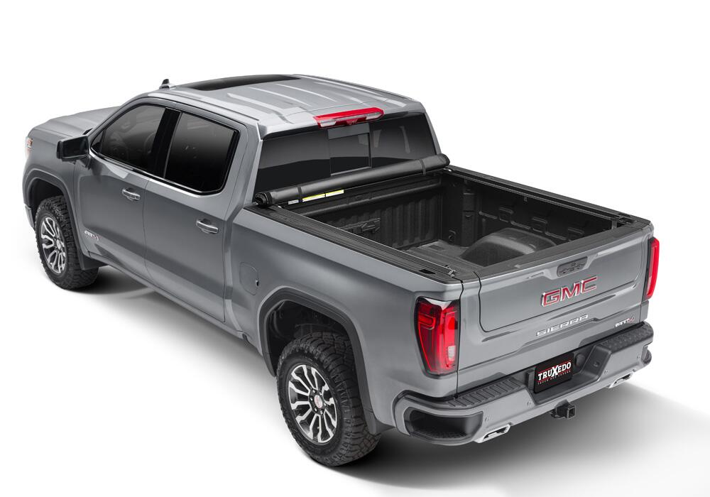 Lo Pro Tonneau Cover Black 2019 (New Body Style)-2026 Silverado/Sierra 1500/2020-2027 2500 HD/3500 HD 8 Foot Bed Truxedo