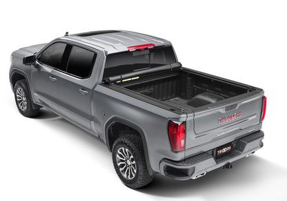 Lo Pro Tonneau Cover Black 2019 (New Body Style)-2026 Silverado/Sierra 1500/2020-2027 2500 HD/3500 HD 8 Foot Bed Truxedo