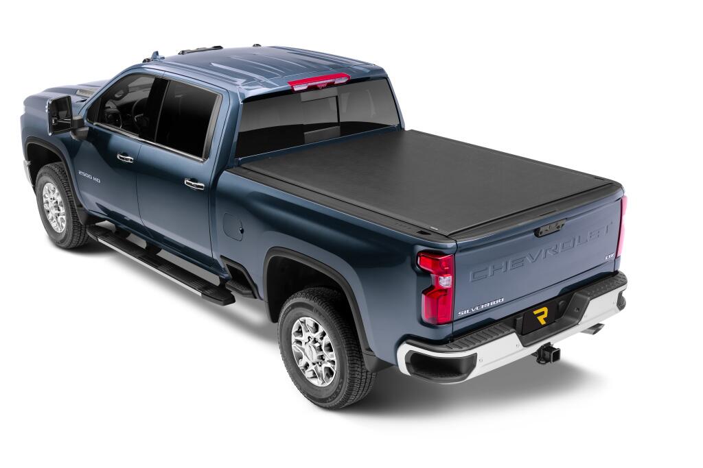 Lo Pro Tonneau Cover Black 2020-2027 Silverado/Sierra 2500 HD/3500 HD 6 Foot 9 Inch Bed with or without MultiPro Tailgate Truxedo