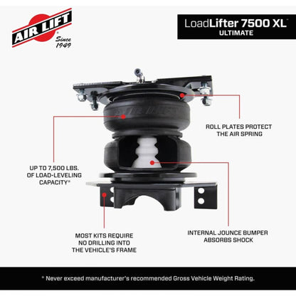 Image 9 for Air Lift 57552 LoadLifter 7500 XL Helper Spring Kit