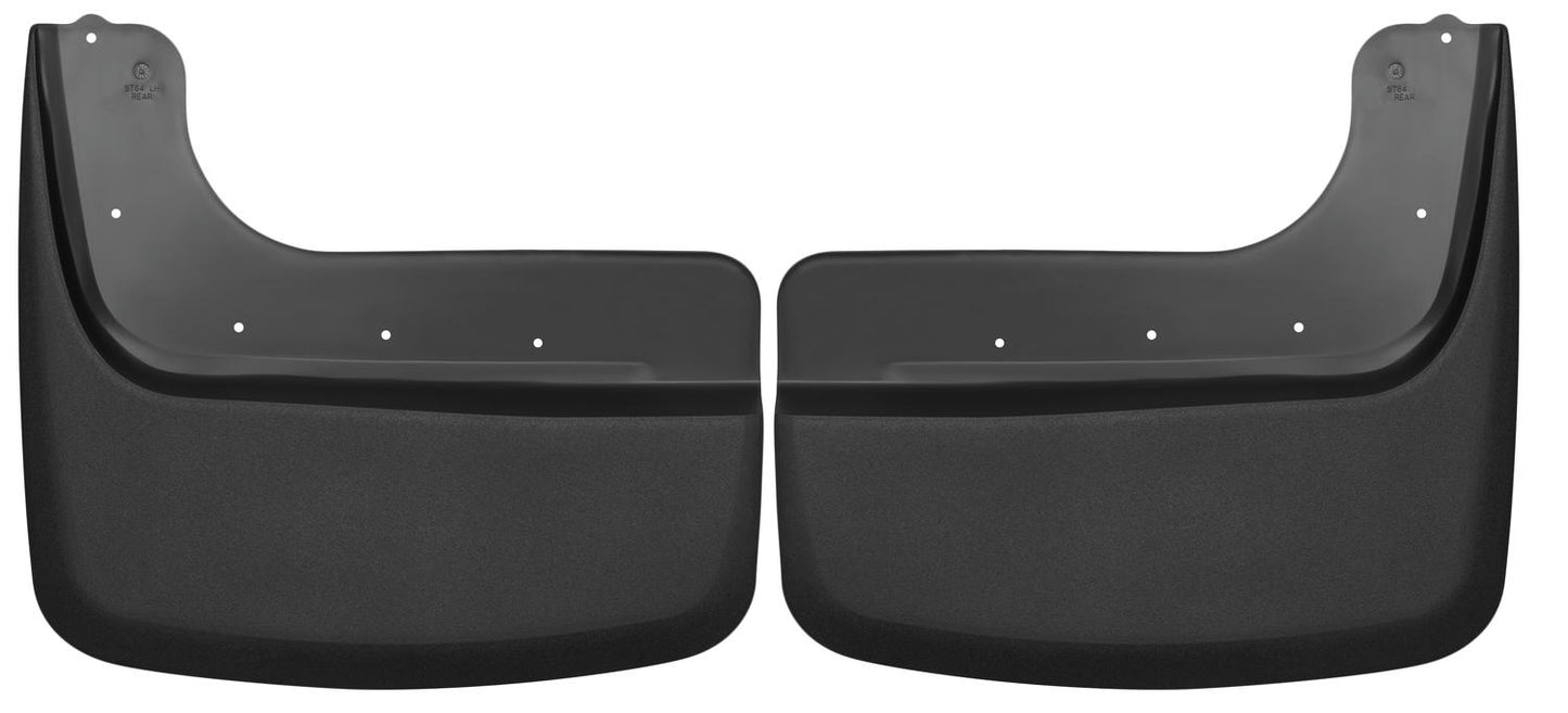 Custom Mud Guards Dually Rear Mud Guards For 2011-2016 F-350/F-450 Super Duty Husky Liners