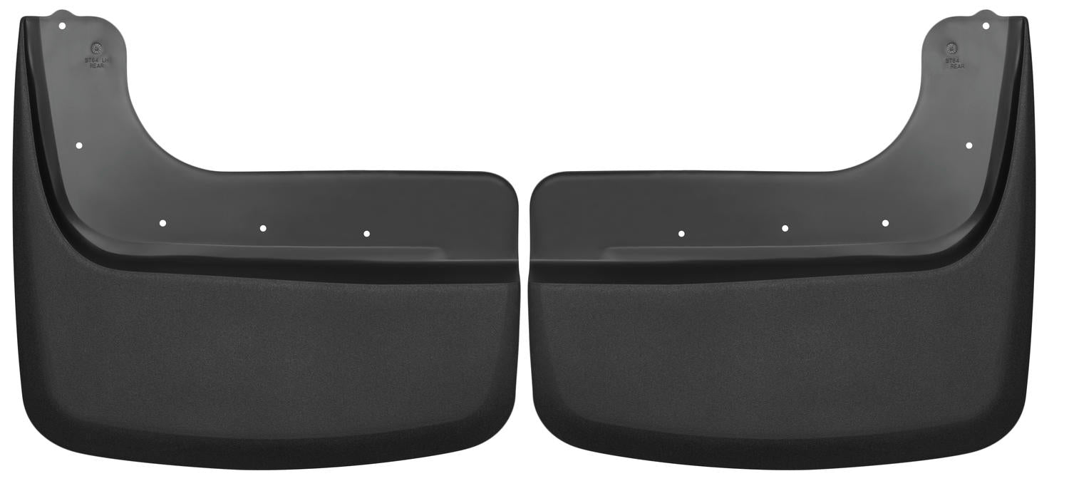 Custom Mud Guards Dually Rear Mud Guards For 2011-2016 F-350/F-450 Super Duty Husky Liners