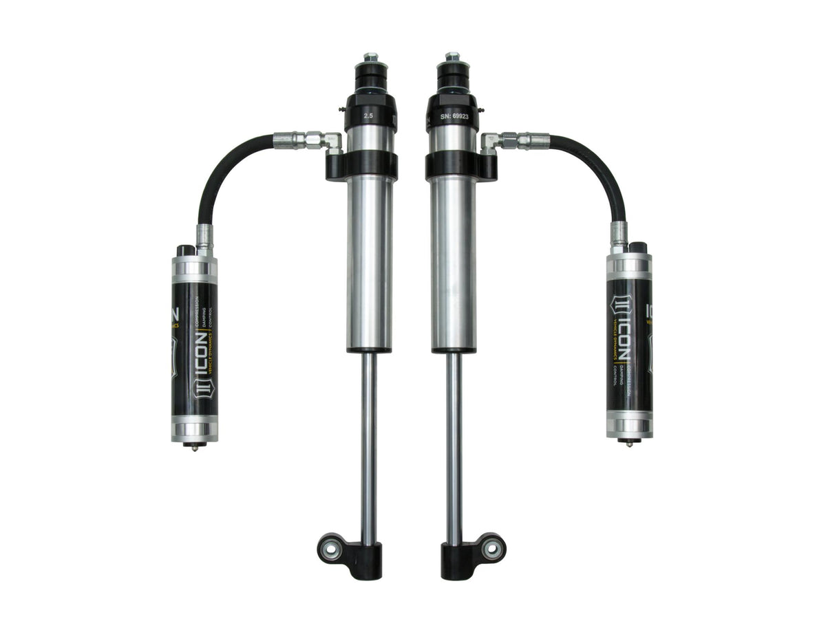 2005-2023 Toyota Tacoma Rear 2.5 RXT Remote Reservoir W/ CDCV Shocks Pair Icon Vehicle Dynamics