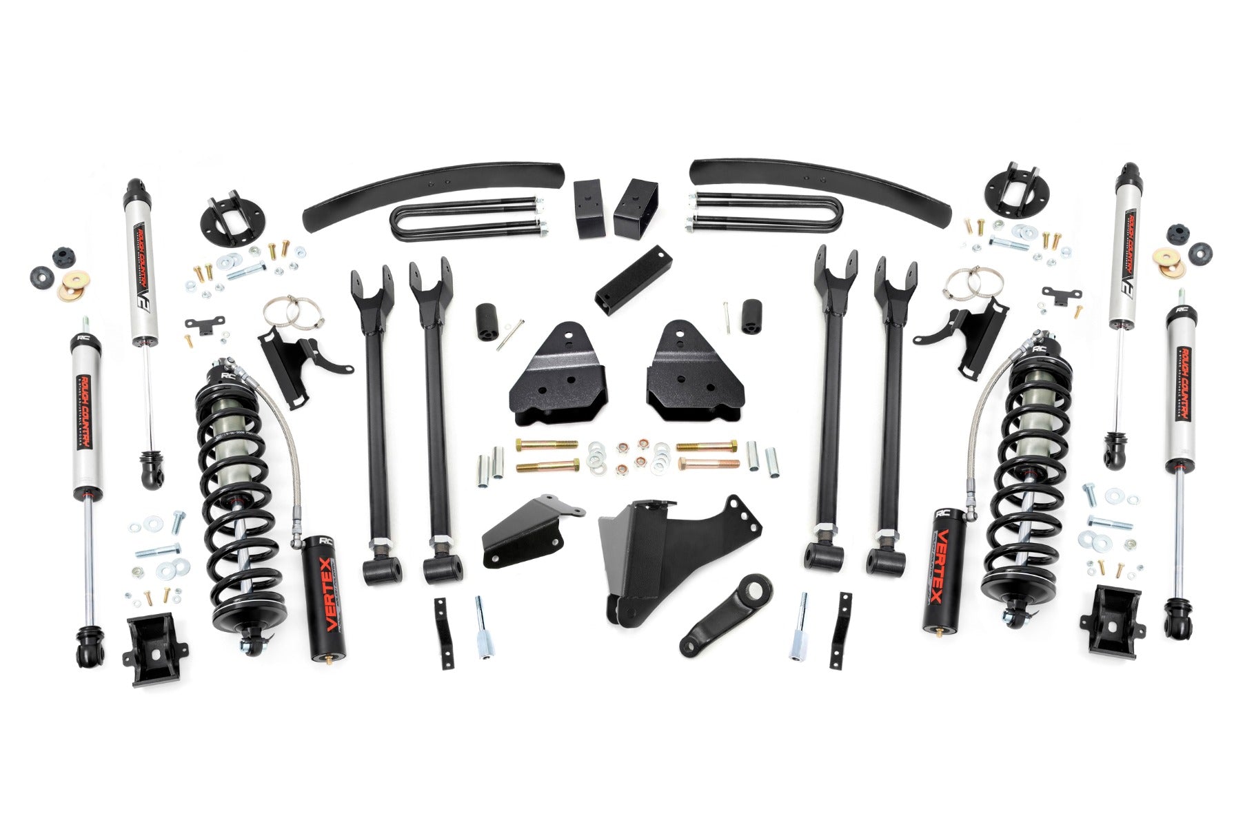 6 Inch Lift Kit  |  Gas  |  4 Link  |  OVLD  |  C/O V2 | Ford F-250/F-350 Super Duty (05-07)