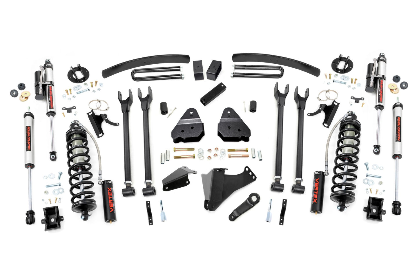 6 Inch Lift Kit | Gas | 4 Link | No OVLDS | C/O Vertex | Ford F-250/F-350 Super Duty (05-07)