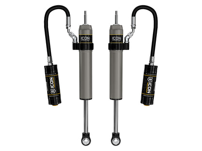 2025 Toyota 4Runner 0-3 Inch Lift Rear V.S. 2.5 Aluminum Series Shock Absorbers Remote Reservoir Pair Icon Vehicle Dynamics