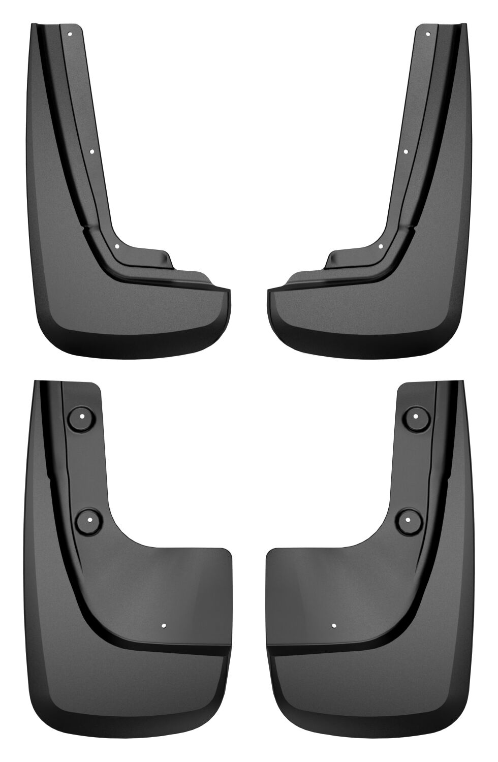 Custom Mud Guards Front and Rear Mud Guard Set For 2022-2025 Jeep Grand Cherokee Husky Liners