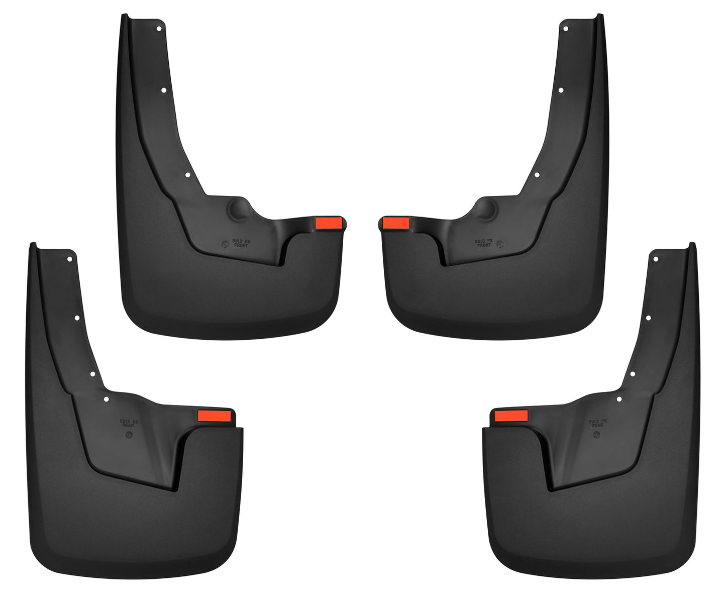 Custom Mud Guards Front and Rear Mud Guard Set For  Husky Liners