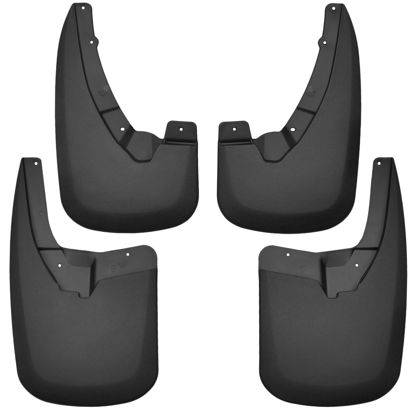 Custom Mud Guards Front and Rear Mud Guard Set For 2009-2024 Ram 1500/2500/3500, 1500 Classic, 2500, 3500 Husky Liners