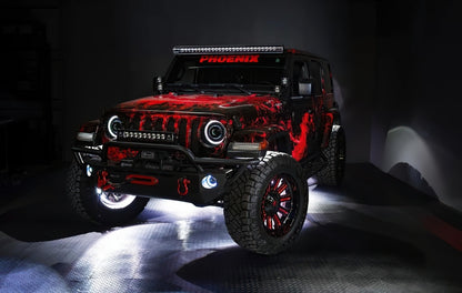 Oracle Jeep Wrangler JK/JL/JT High Performance W LED Fog Lights - White