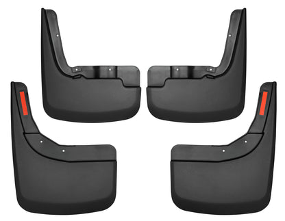 Custom Mud Guards Front and Rear Mud Guard Set For 2019-2026 Silverado 1500/1500 LTD Husky Liners