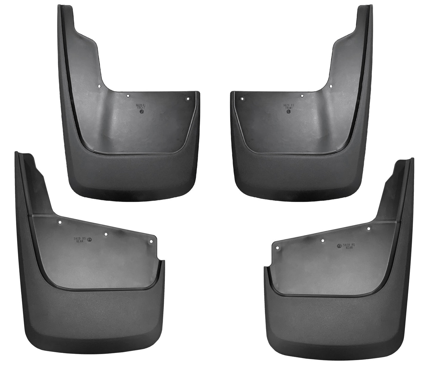 Custom Mud Guards Front and Rear Mud Guard Set For 2020-2026 Silverado 2500 HD/3500 HD Husky Liners