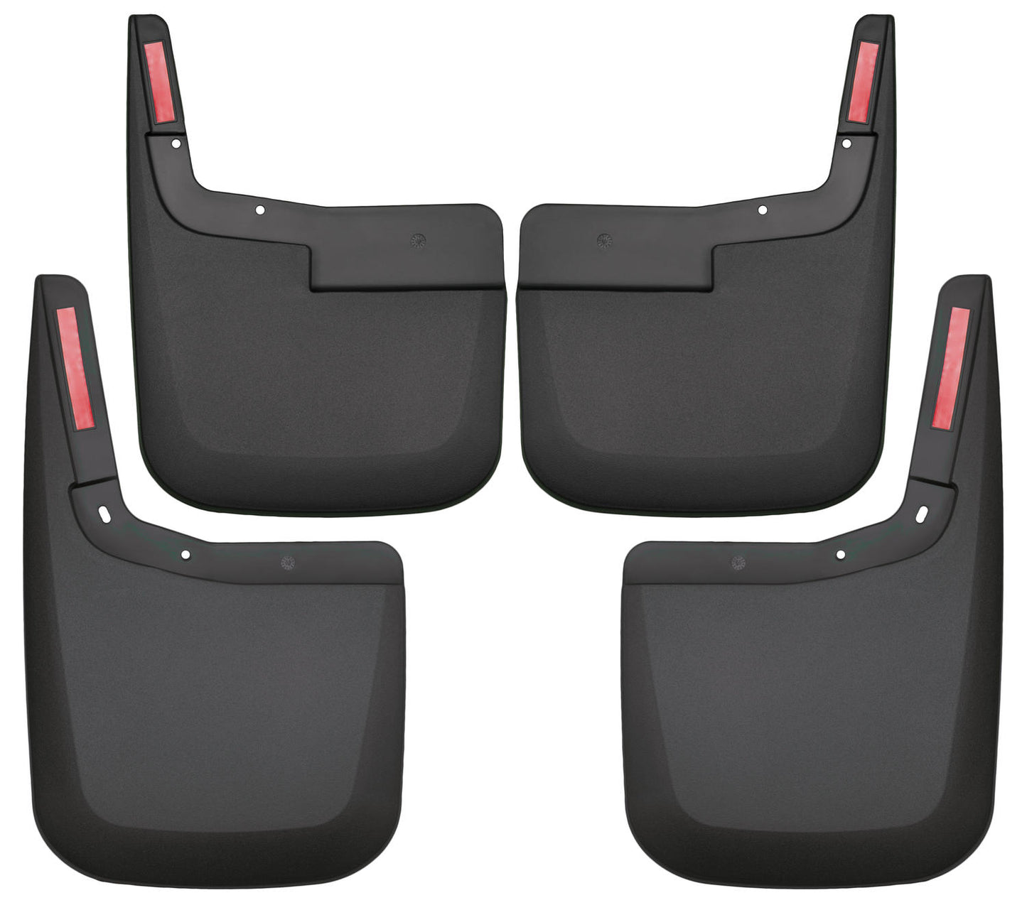 Custom Mud Guards Front and Rear Mud Guard Set For 2015-2020 F-150 Does Not Have Ford OEM Fender Flares Husky Liners