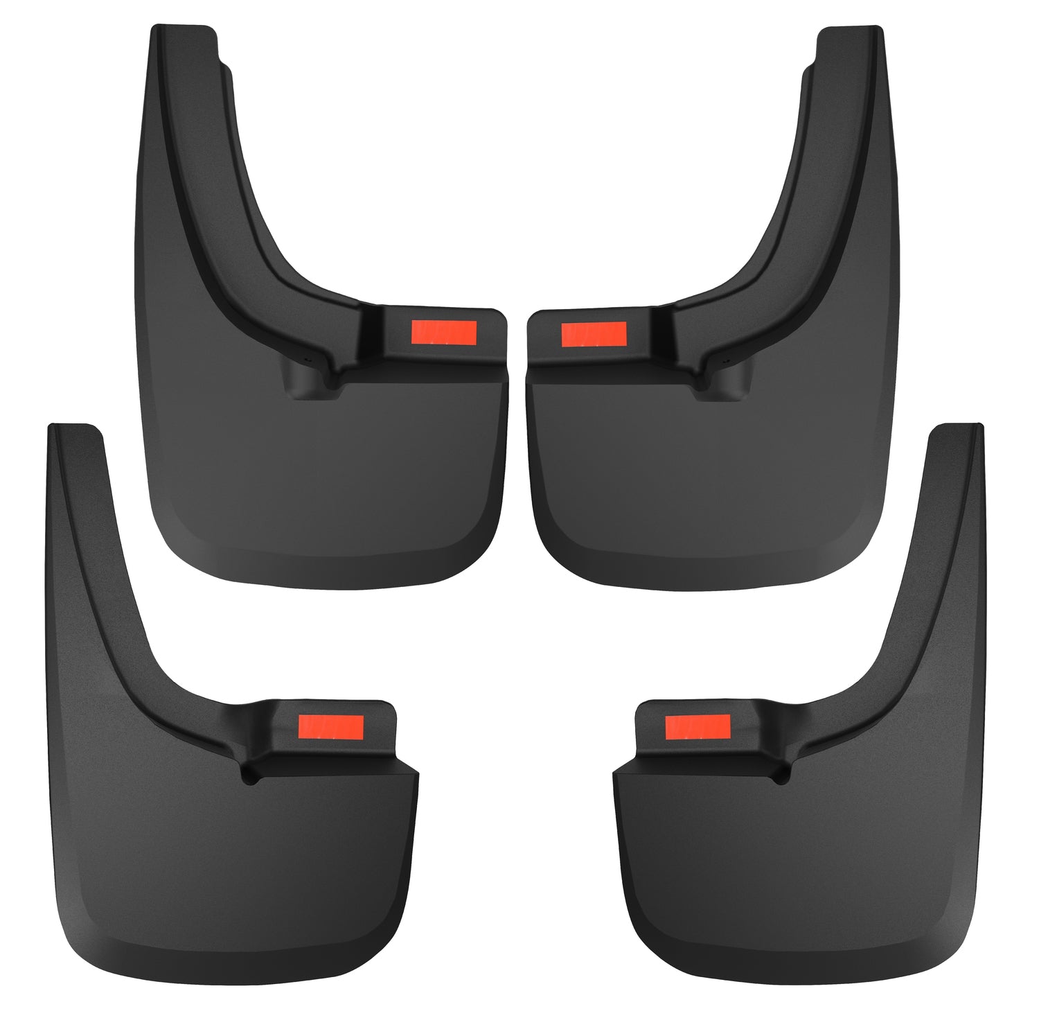 Custom Mud Guards Front and Rear Mud Guard Set For 2019-2023 Ranger Husky Liners