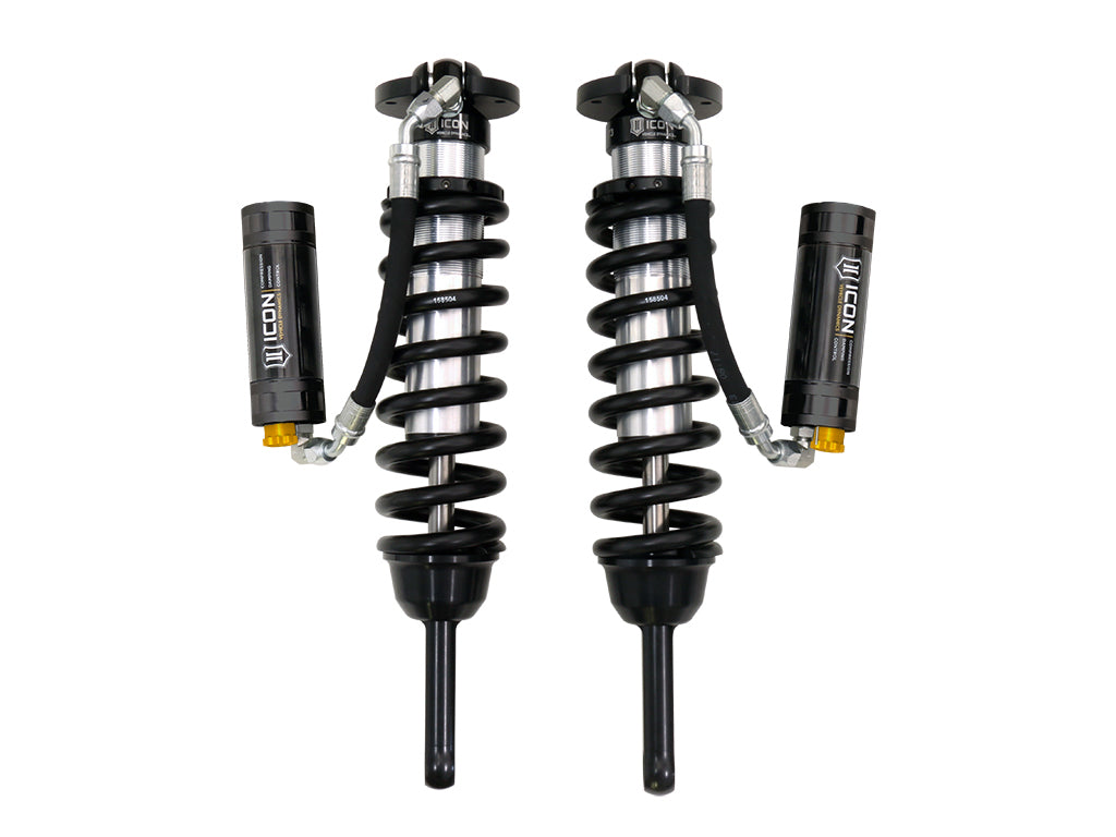2005-2023 Toyota Tacoma 2.5 Vs Extended Travel Remote Reservoir W/ CDCV Coilover Kit Icon Vehicle Dynamics