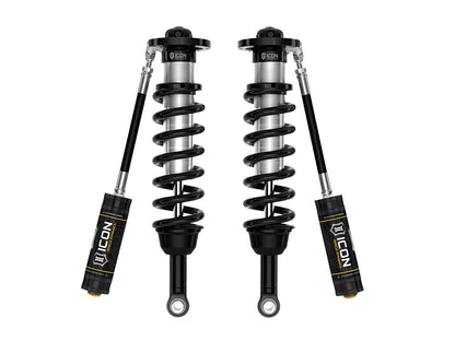 2022-2024 Toyota Tundra 5-6 Inch Lift Front V.S. 2.5 Series Coilover Kit Remote Reservoir Pair Icon Vehicle Dynamics