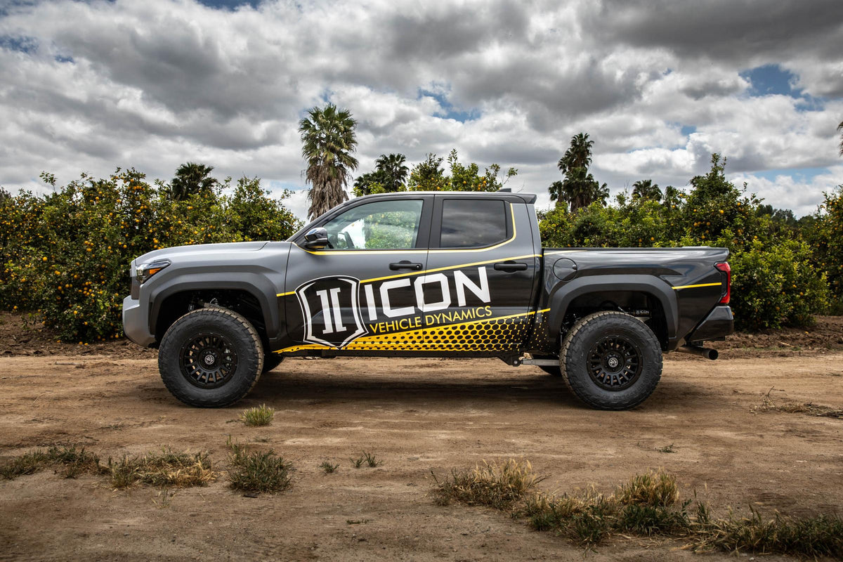 2024-2025 Toyota Tacoma V.S. 2.5 Series Coilover Kit Remote Reservoir W/ CDEV Pair Icon Vehicle Dynamics