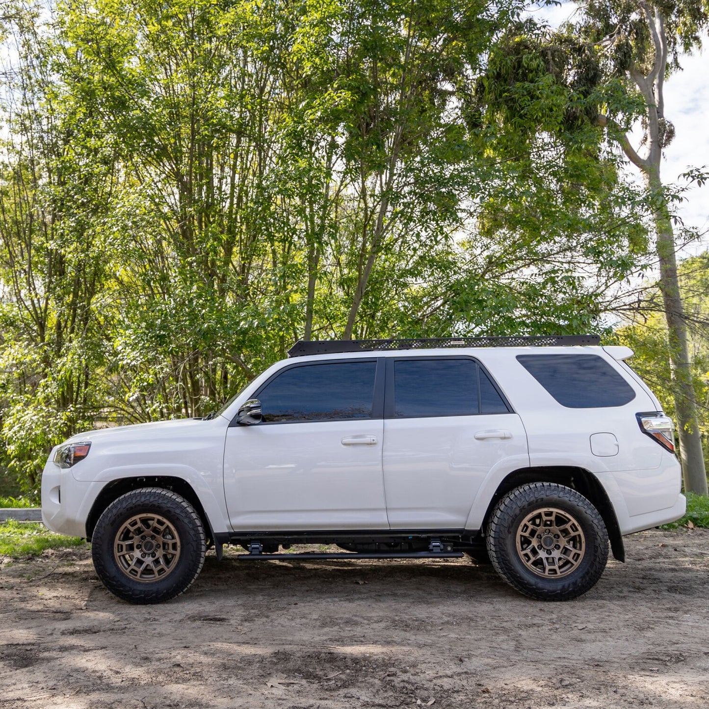 Ceros Low Profile Roof Rack Textured Black 2010-2024 Toyota 4Runner Go Rhino