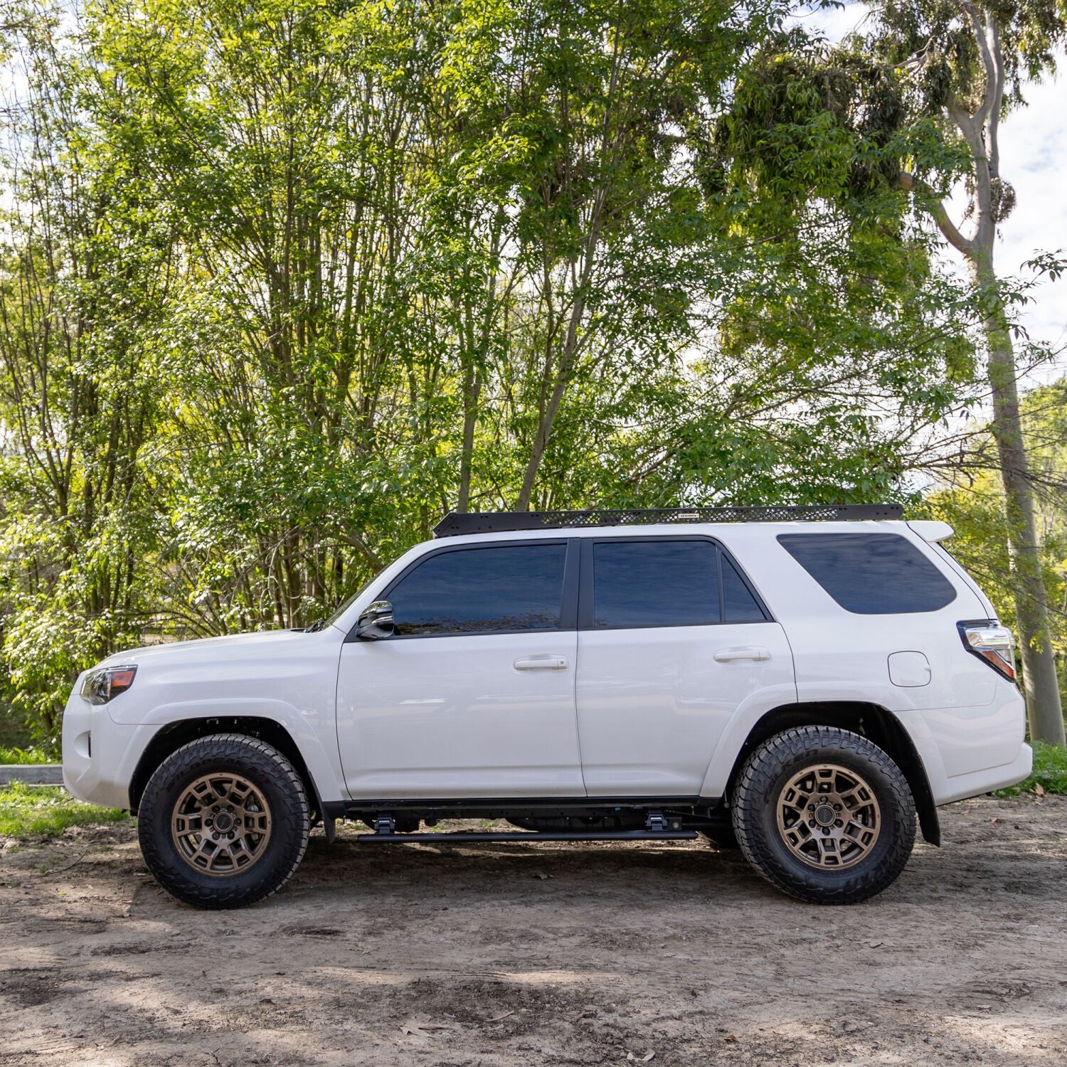 Ceros Low Profile Roof Rack Textured Black 2010-2024 Toyota 4Runner Go Rhino