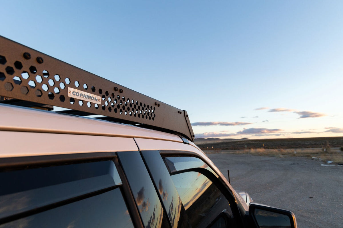 Ceros Low Profile Roof Rack Textured Black 2015-2026 Ford F-150 Go Rhino