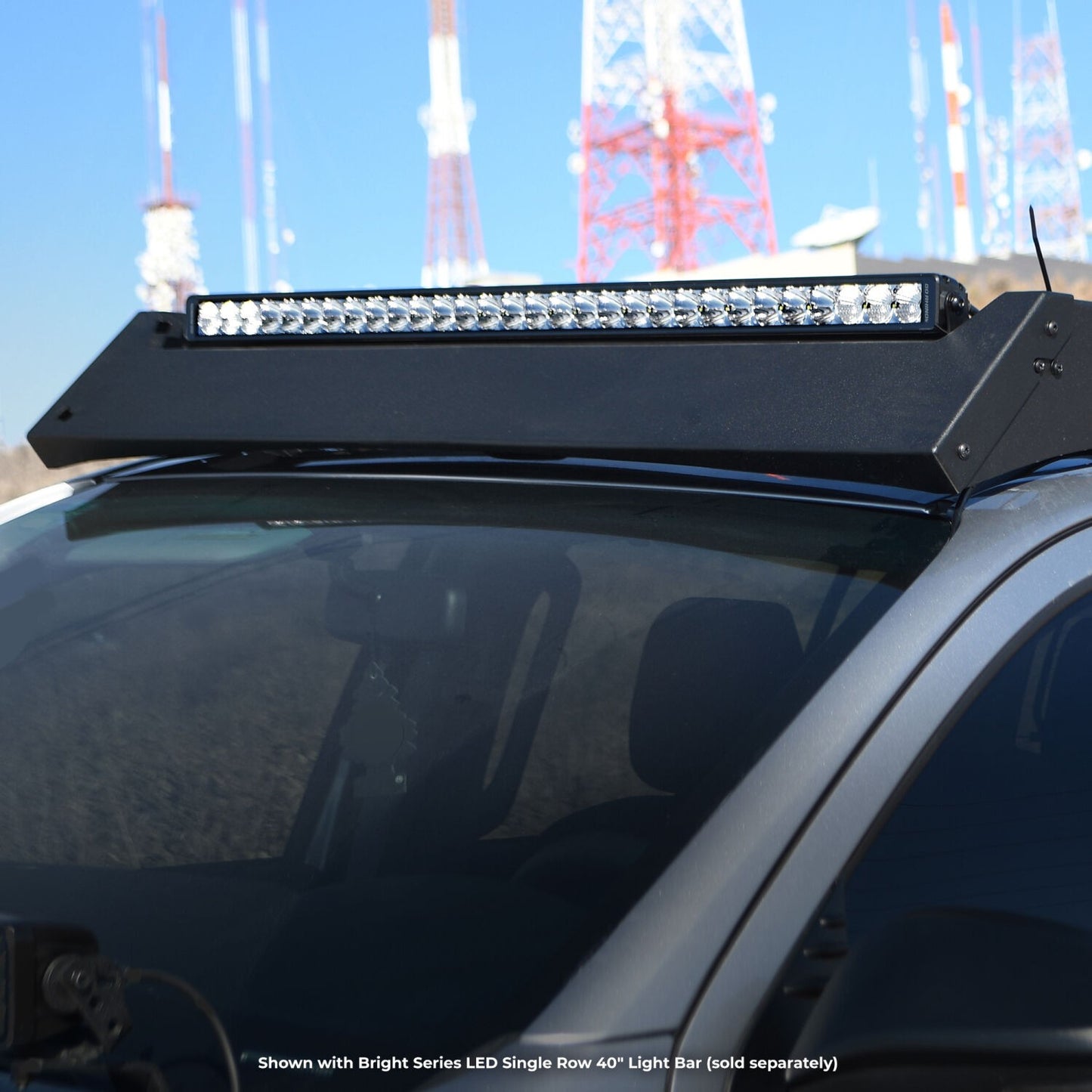 Ceros Low Profile Roof Rack Textured Black 2024-2026 Toyota Tacoma Go Rhino