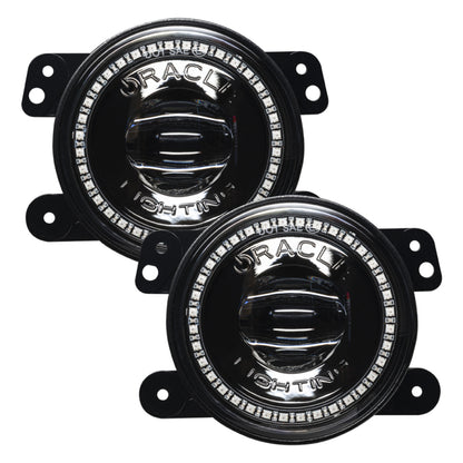 Oracle Jeep Wrangler JK/JL/JT High Performance W LED Fog Lights - ColorSHIFT - Dynamic