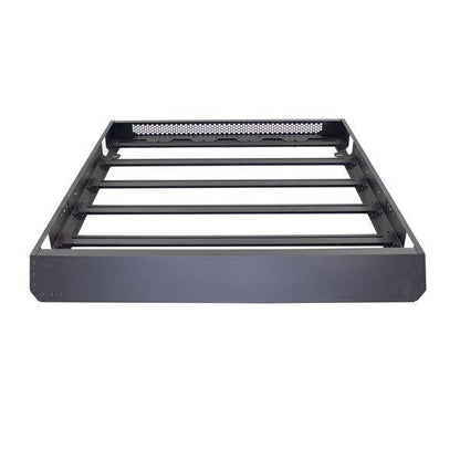 SRM400 68 Inch Fabricated Customizable Steel Basket Roof Rack Textured Black Go Rhino
