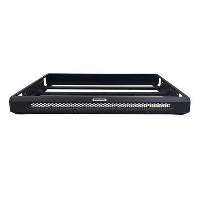 SRM400 68 Inch Fabricated Customizable Steel Basket Roof Rack Textured Black Go Rhino