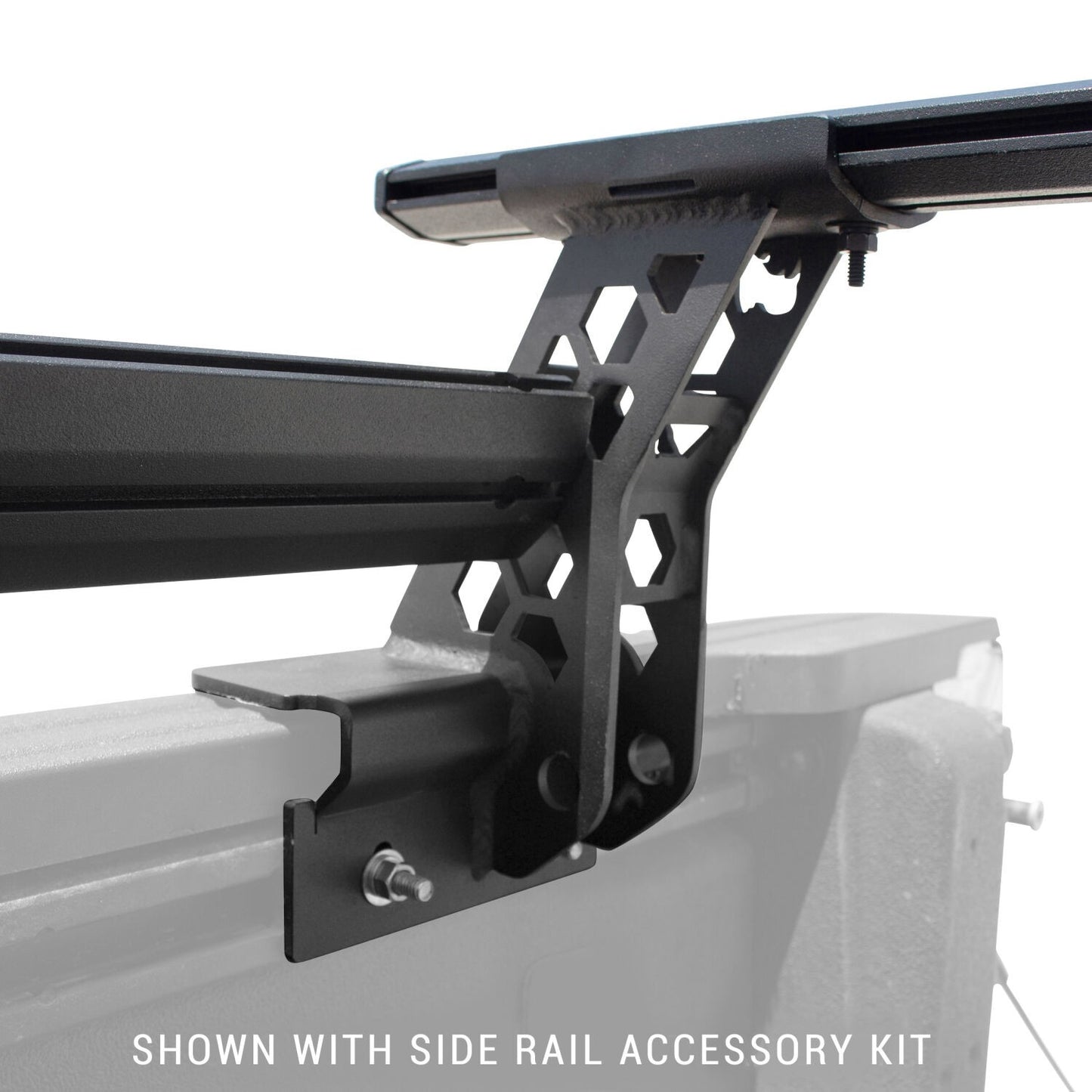 XRS Cross Bars Truck Bed Rail Kit for Mid Sized Trucks without Tonneau Covers Textured Black 2005-2026 Nissan Frontier 2015-2026 Colorado/Canyon 2016-2026 Toyota Tacoma Go Rhino