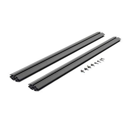 XRS Cross Bars 37 3/4 Inch Side Rail Accessory Kit Textured Black Go Rhino