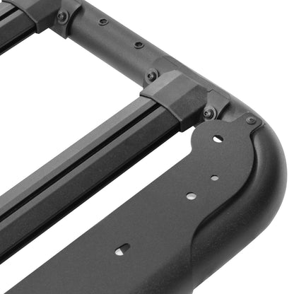 SRM500 35 Inch Flat Platform Roof Rack Textured Black Go Rhino
