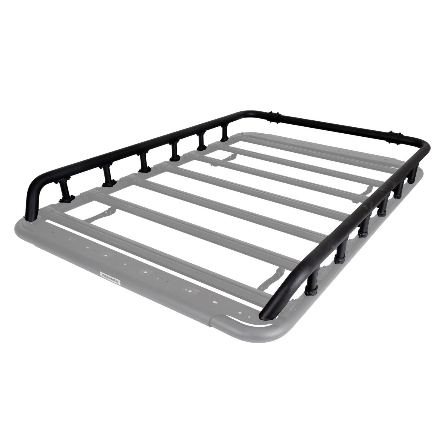 SRM500 Side & Rear Rail Kit for 75 Inch Long Rack Textured Black Go Rhino