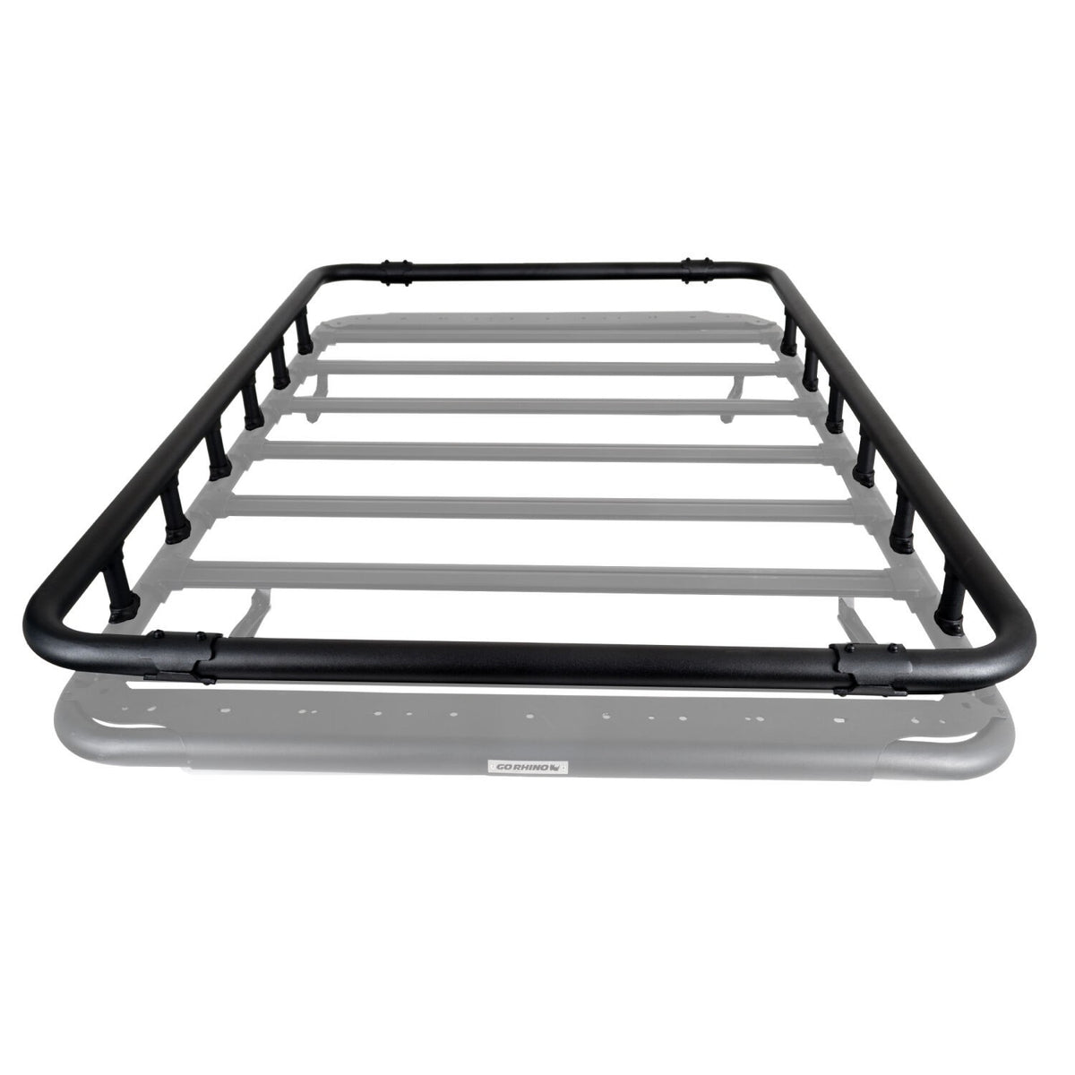 SRM500 Full Rail Kit for 55 Inch Long Rack Textured Black Go Rhino