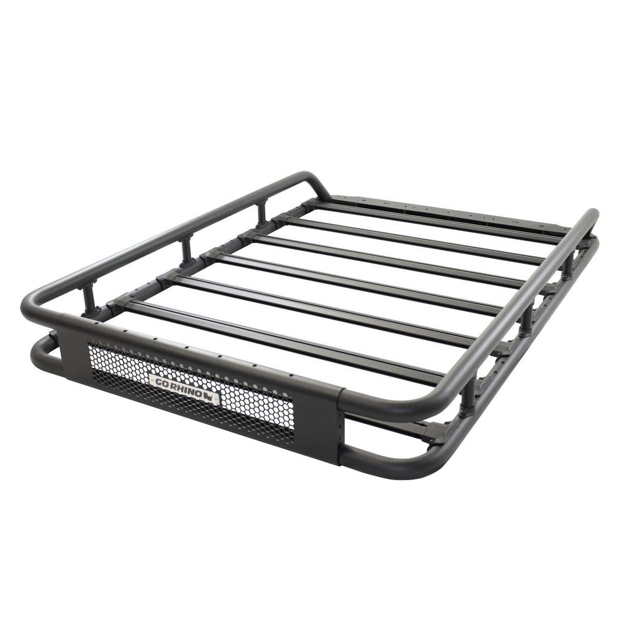 SRM600 Tubular Basket Style Roof Rack Textured Black Go Rhino