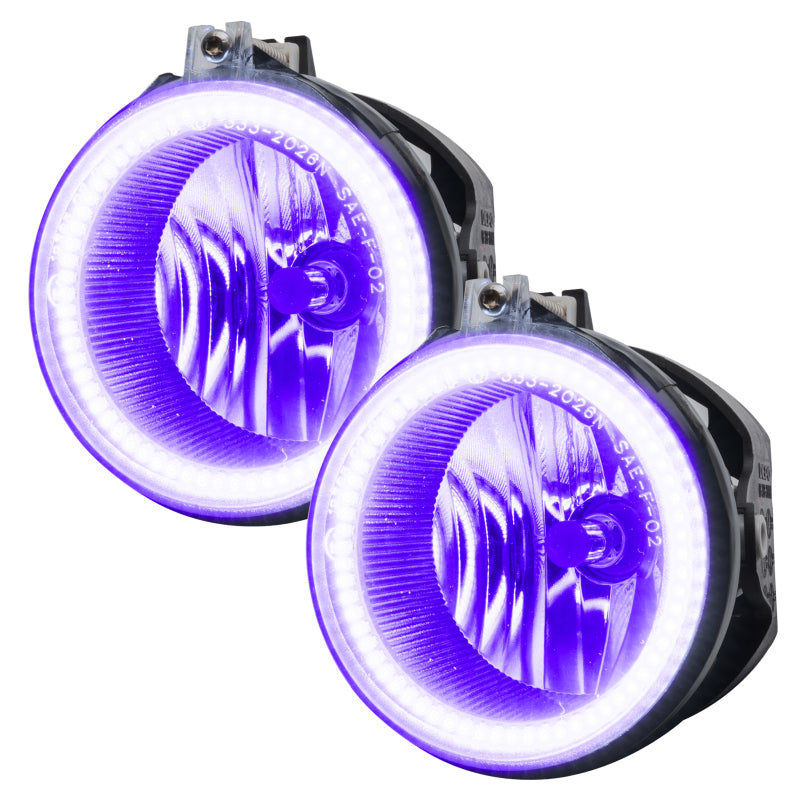 Oracle Dodge Challenger 08-14 LED Fog Halo Kit - UV/Purple