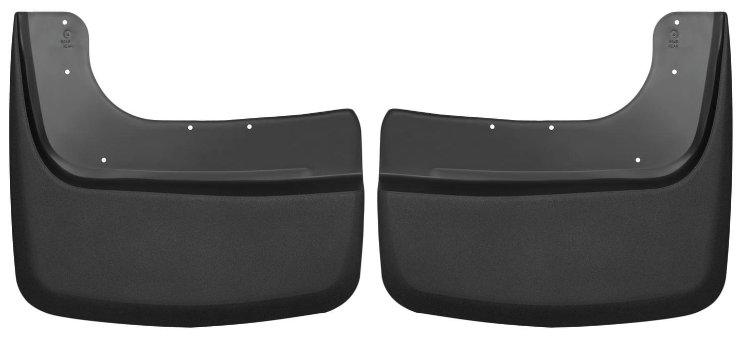 Custom Mud Guards Dually Rear Mud Guards For 2017-2024 F-350/F-450 Super Duty Husky Liners