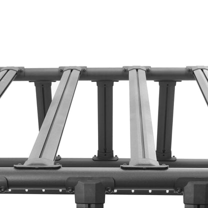 XRS Overland Xtreme Rack Jeep Gladiator JT Textured Black 2020-2025 Jeep Gladiator Go Rhino
