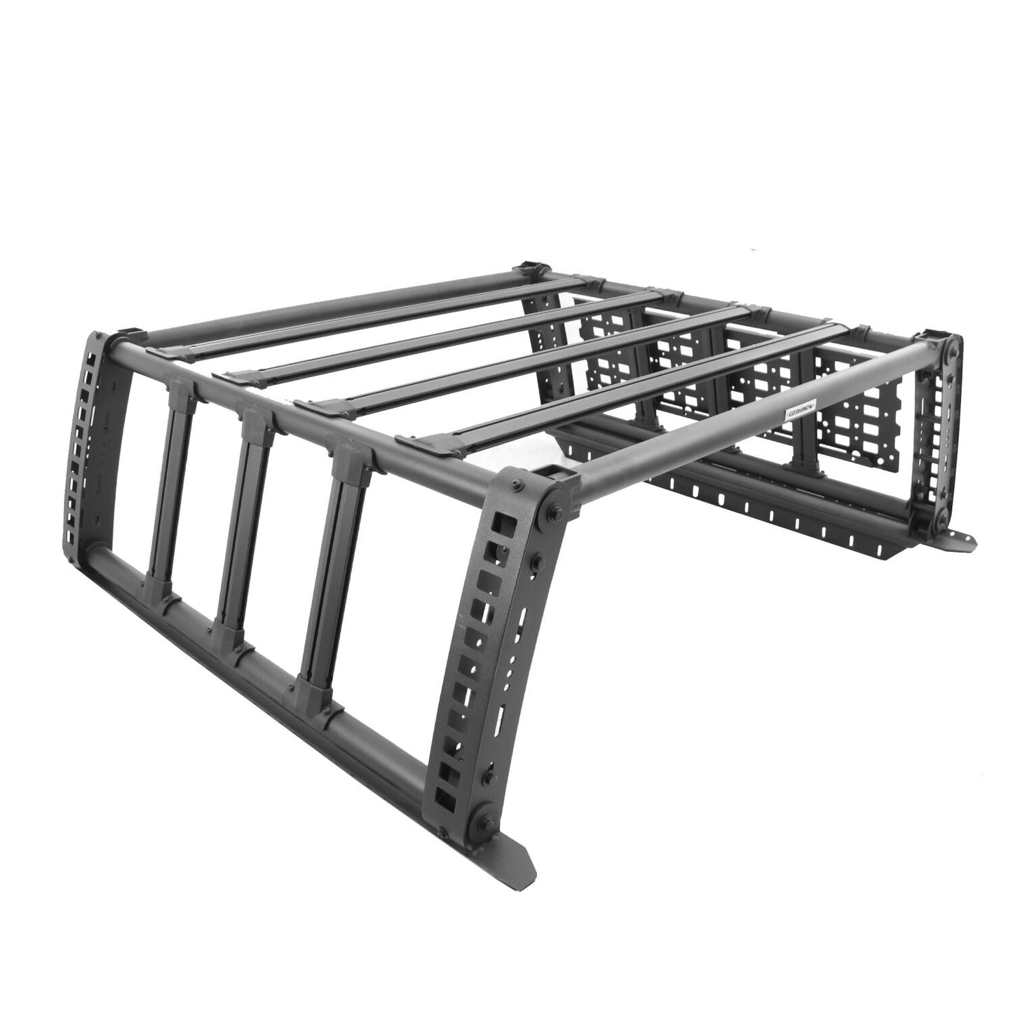 XRS Overland Xtreme Rack Jeep Gladiator JT Textured Black 2020-2025 Jeep Gladiator Go Rhino